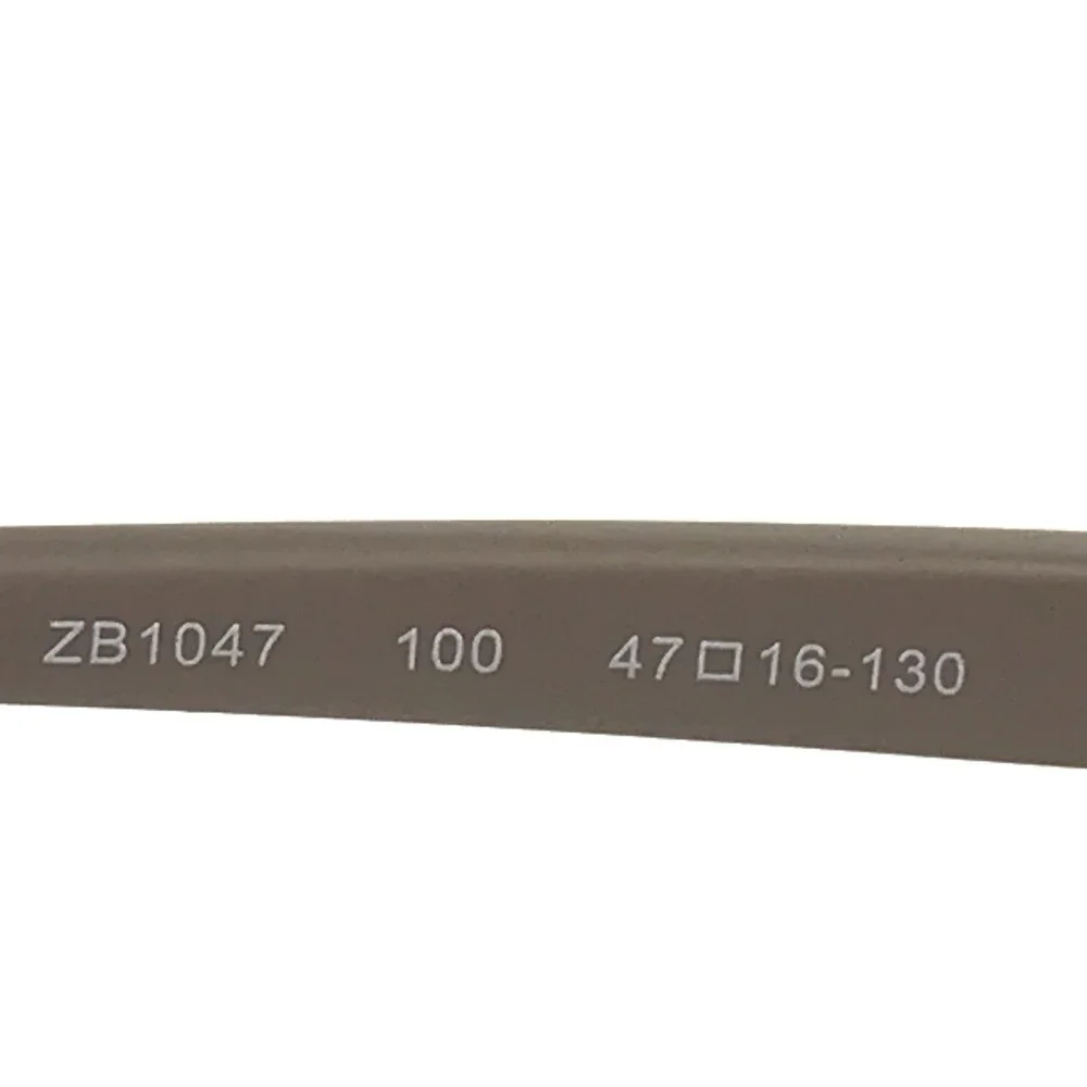 Zoobug Eyeglasses Frames ZB1047 100 Rubberized Matte Brown Hingeless 47-16-130